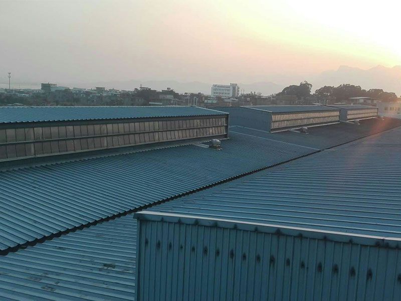 福州軌道交通1號新店車輛基地運用庫鋼平臺